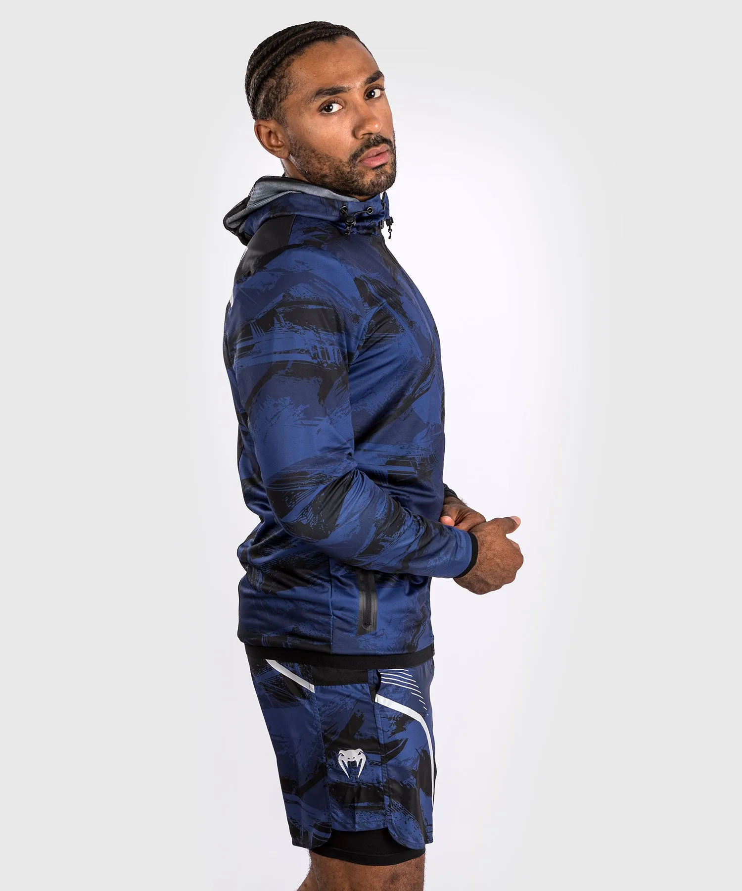 Venum Electron 3.0 Hoodie Navy Blue