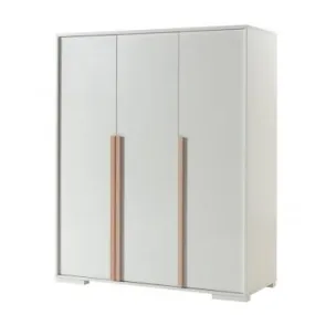 Vipack - London 3 Door Wardrobe - White