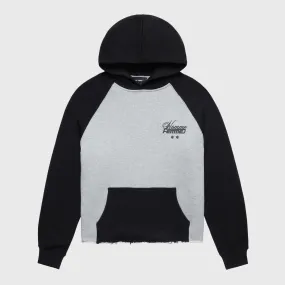 Westwood Raglan Hoodie Black/Grey