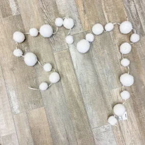 Winter Snowball Garland