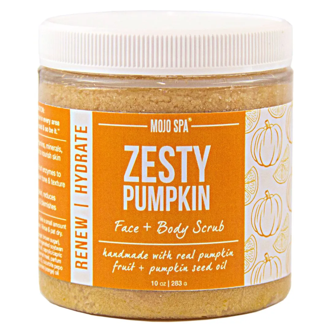 Zesty Pumpkin Face & Body Scrub