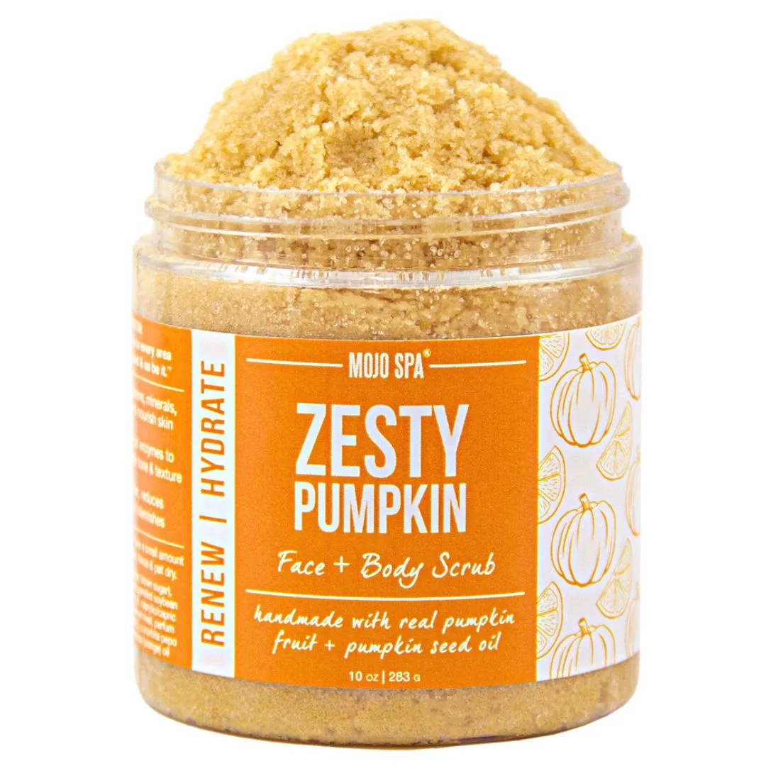 Zesty Pumpkin Face & Body Scrub